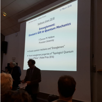 Srečanje z Nobelovim nagrajencem prof. dr. Duncanom Haldanenom